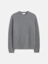Alex Mill Jordan Sweater In Washed Cashmere In Marled Heather Grey