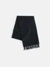 Alex Mill Joshua Ellis Cashmere Scarf In Black