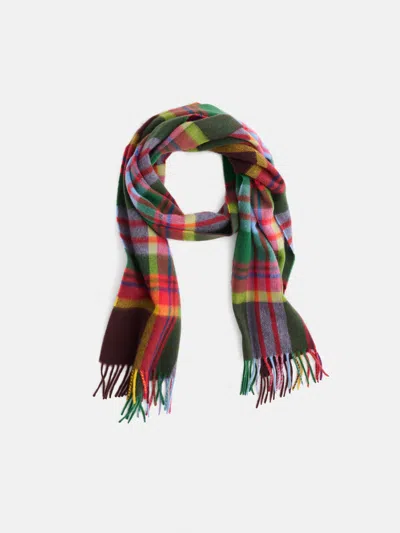 Alex Mill Joshua Ellis Plaid Scarf In Cashmere In Multi