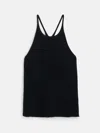Alex Mill Josie Tank In Linen Cotton In Black