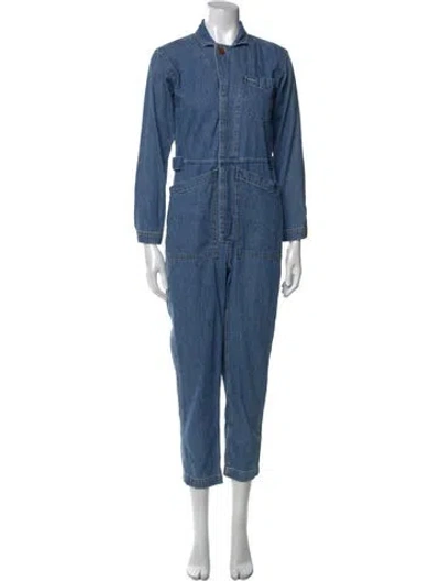 Pre-owned Alex Mill Jumpsuit In Blue