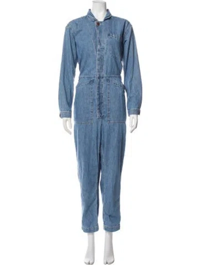 Pre-owned Alex Mill Jumpsuit In Blue