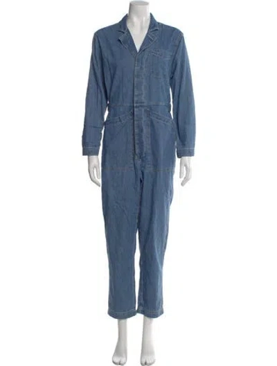 Pre-owned Alex Mill Jumpsuit In Blue
