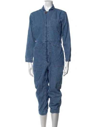 Pre-owned Alex Mill Jumpsuit In Blue