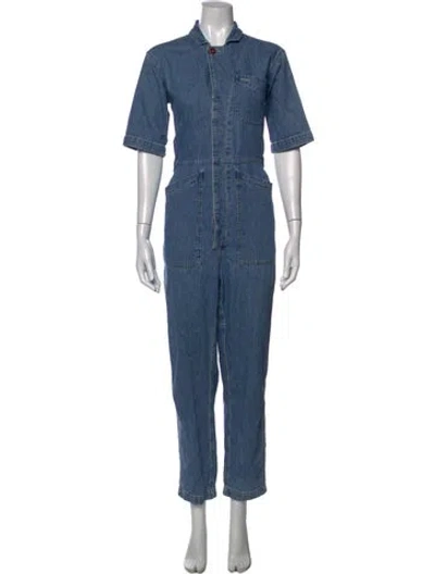 Pre-owned Alex Mill Jumpsuit In Blue