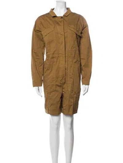Pre-owned Alex Mill Jumpsuit In Brown