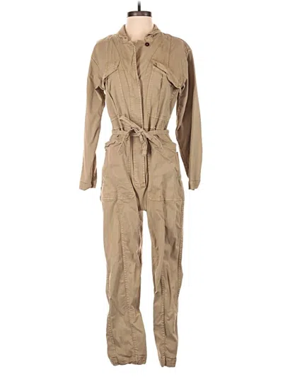 Pre-owned Alex Mill Jumpsuit In Tan