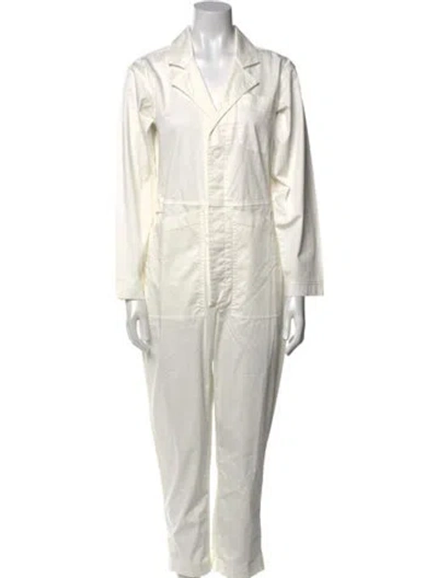 Pre-owned Alex Mill Jumpsuit In White