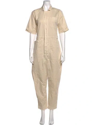 Pre-owned Alex Mill Jumpsuit In White
