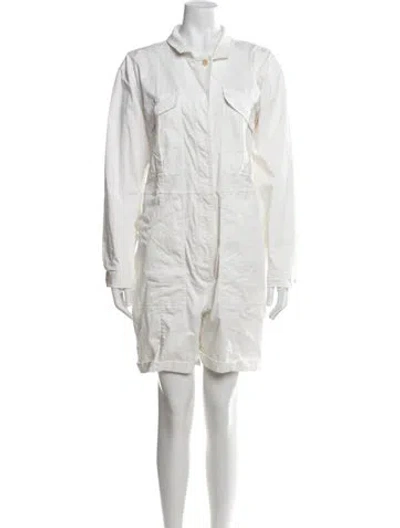 Pre-owned Alex Mill Jumpsuit In White