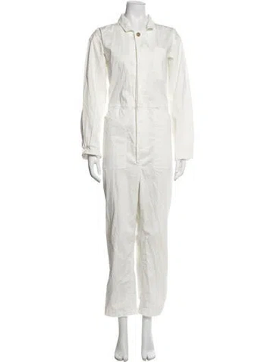 Pre-owned Alex Mill Jumpsuit In White
