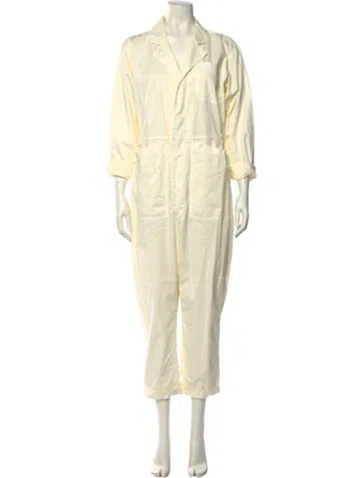 Pre-owned Alex Mill Jumpsuit In Yellow