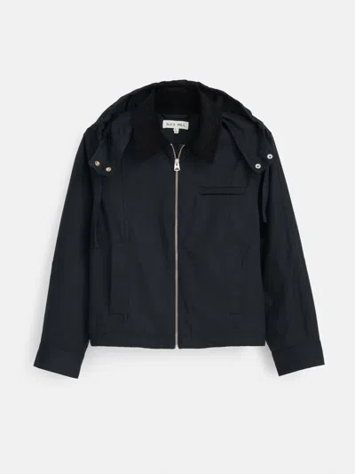 Alex Mill Kenzie Zip Jacket In Black
