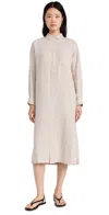 Alex Mill Long Sleeve Linen Midi Shirtdress In Neutral