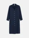 Alex Mill Kerry Shirtdress In Dark Navy