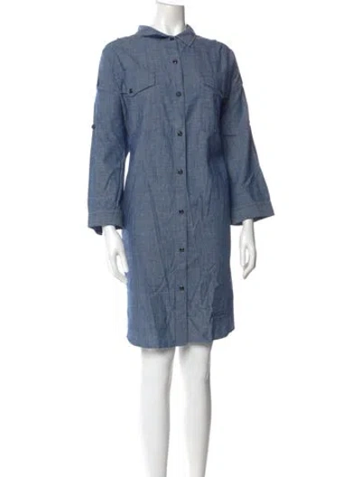 Pre-owned Alex Mill Knee-length Dress In Blue