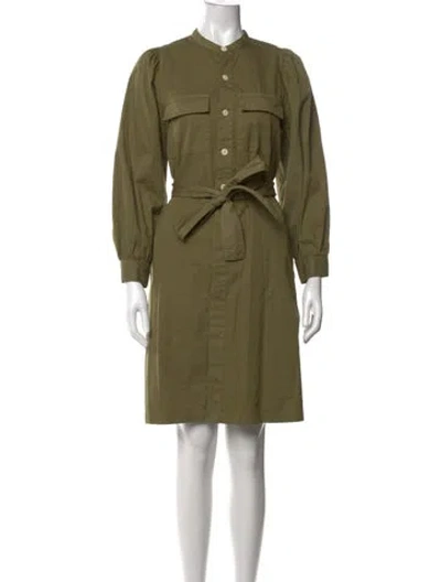 Pre-owned Alex Mill Knee-length Dress In Green