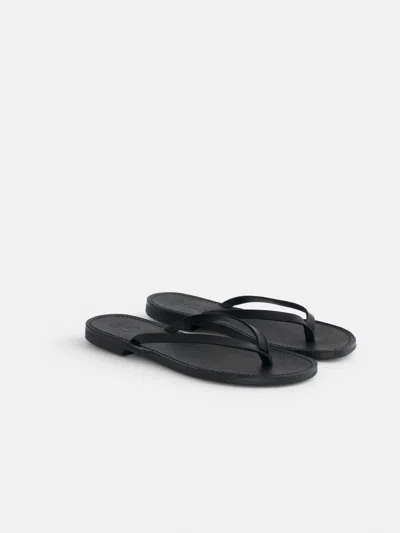 Alex Mill La Botte Gardiane Flip Flop In Black