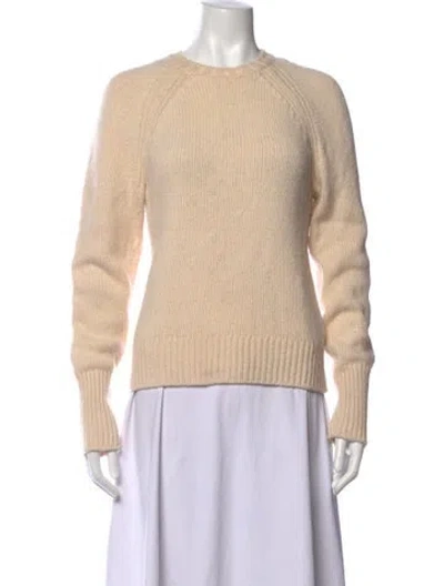 Pre-owned Alex Mill Lambswool Crew Neck Sweater In Neutrals