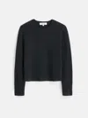 Alex Mill Lana Sweater In Cashmere In Charcoal