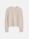 Alex Mill Lana Sweater In Cashmere In Heather Ecru