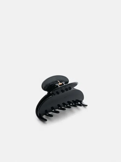 Alex Mill Large Round Claw In Black