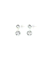 Alex Mill Lie Studio Caroline Earrings In Silver