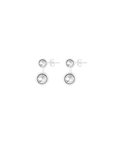 Alex Mill Lie Studio Caroline Earrings In Silver