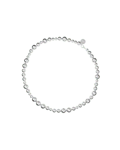 Alex Mill Lie Studio Elly Necklace In Silver