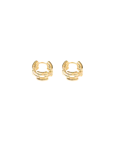 Alex Mill Lie Studio Johanna Earrings In Gold