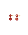 Alex Mill Lie Studio The Hannah Earrings In Red