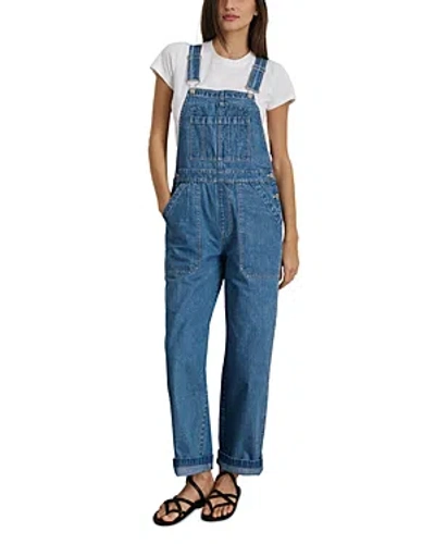 Alex Mill Lili Denim Overalls In Paris Medium