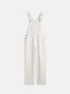 ALEX MILL LILI OVERALL IN WHITE DENIM