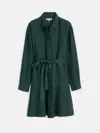 Alex Mill Lili Shirt Dress In Linen In Pine Grove In Pine Grove