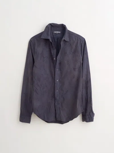Alex Mill Limited Run: Natural Dye Shirt In Botanical Midnight In Blue