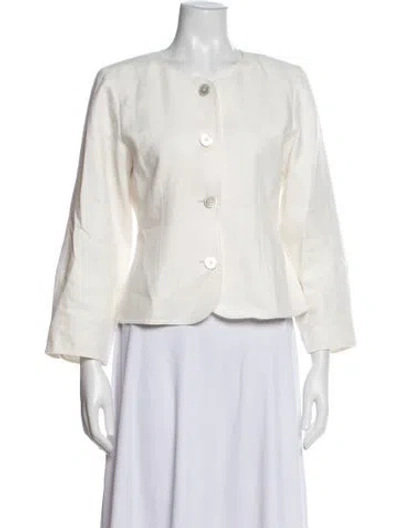 Pre-owned Alex Mill Linen Jacket In Neutrals