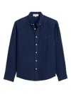 Alex Mill Mill Shirt In Linen Navy In Blue