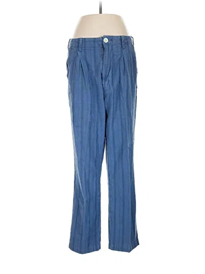 Pre-owned Alex Mill Linen Pants In Blue