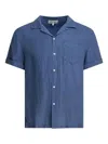 Alex Mill Camp Shirts Light Blue In Blue