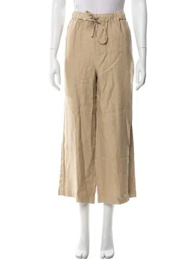 Pre-owned Alex Mill Linen Sweatpants In Brown
