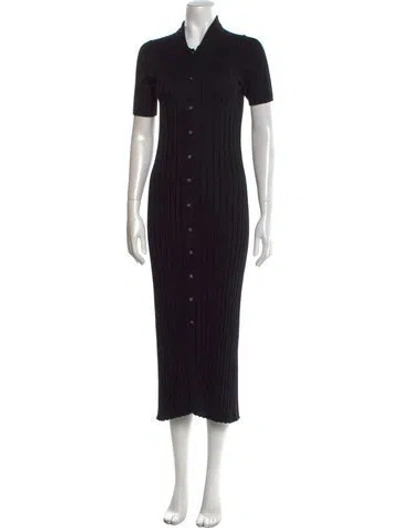 Pre-owned Alex Mill Long Dress In Black