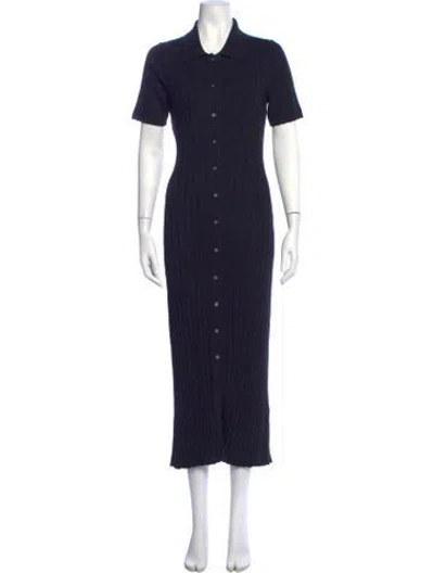 Pre-owned Alex Mill Long Dress In Black