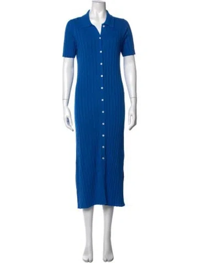 Pre-owned Alex Mill Long Dress In Blue