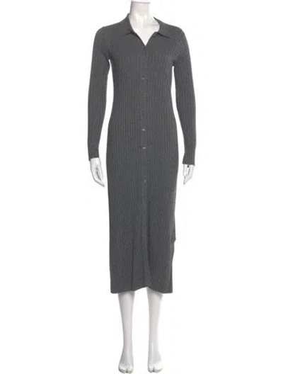 Pre-owned Alex Mill Long Dress W/ Tags In Gray