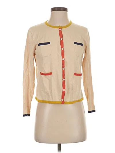 Pre-owned Alex Mill Long Sleeve Blouse In White