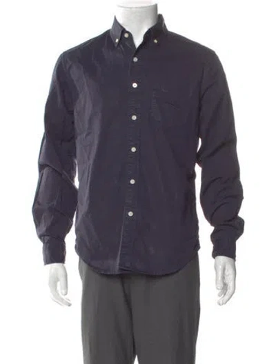 Pre-owned Alex Mill Long Sleeve Dress Shirt In Blue