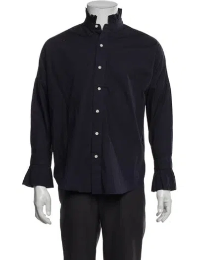 Pre-owned Alex Mill Long Sleeve Dress Shirt In Blue