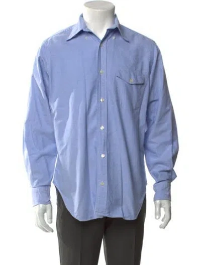 Pre-owned Alex Mill Long Sleeve Dress Shirt In Blue