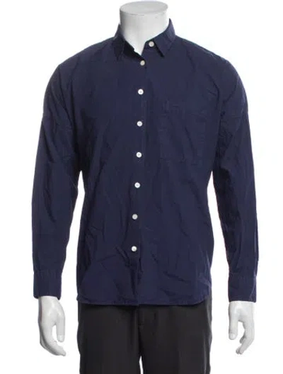 Pre-owned Alex Mill Long Sleeve Dress Shirt In Blue