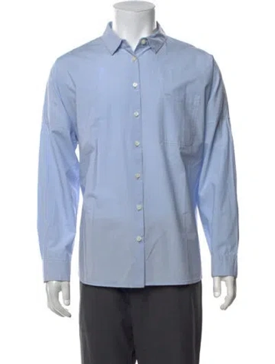 Pre-owned Alex Mill Long Sleeve Dress Shirt In Blue